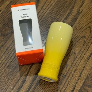New Le Creuset Large Tumbler Soleil